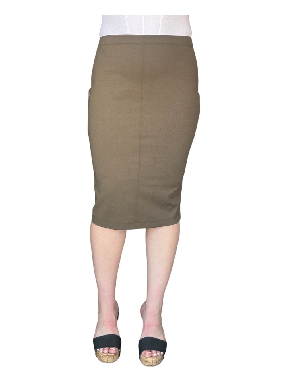 dip NWOT Olive Green Pencil Skirt - Women